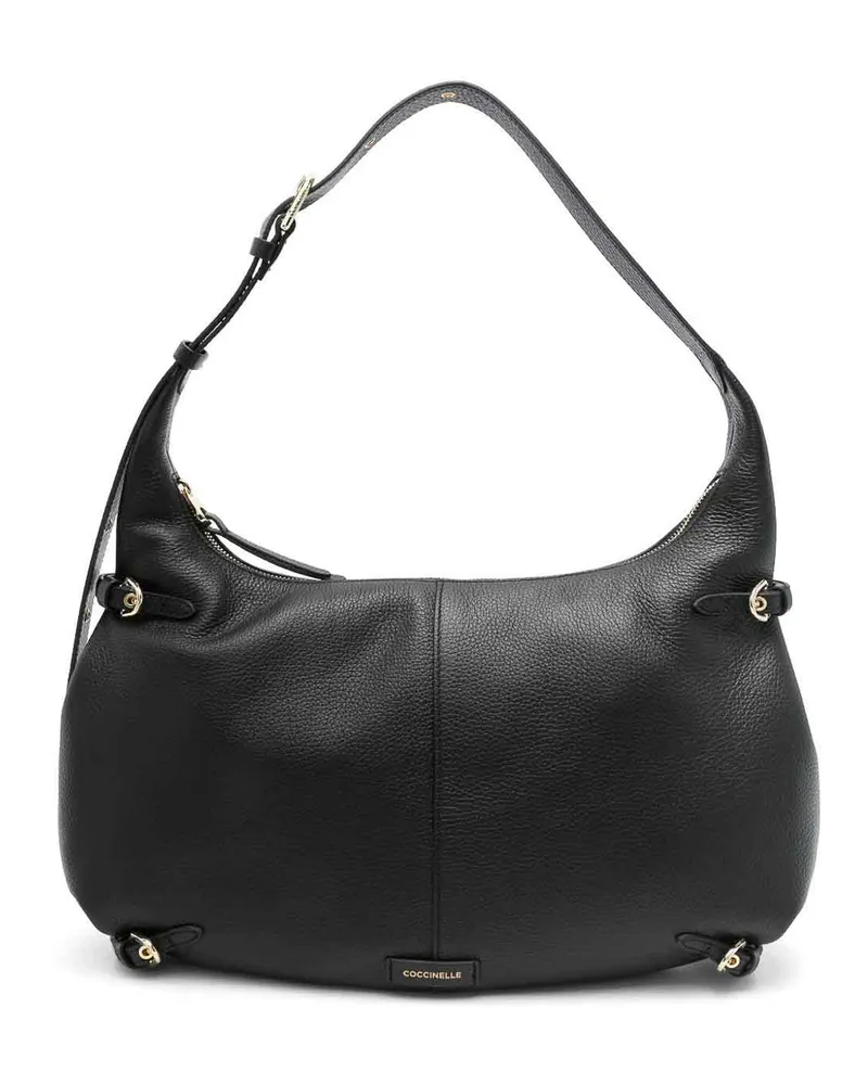 Coccinelle Schultertasche - Schwarz Schwarz