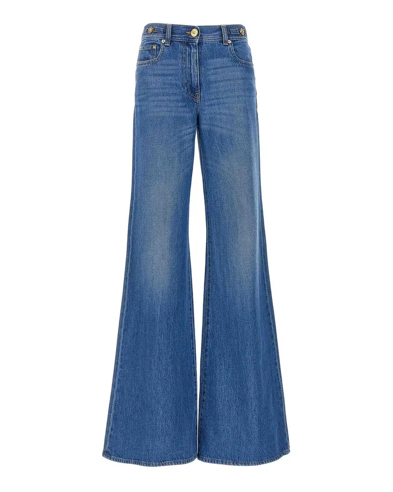 Versace Schlagjeans - Blau Blau