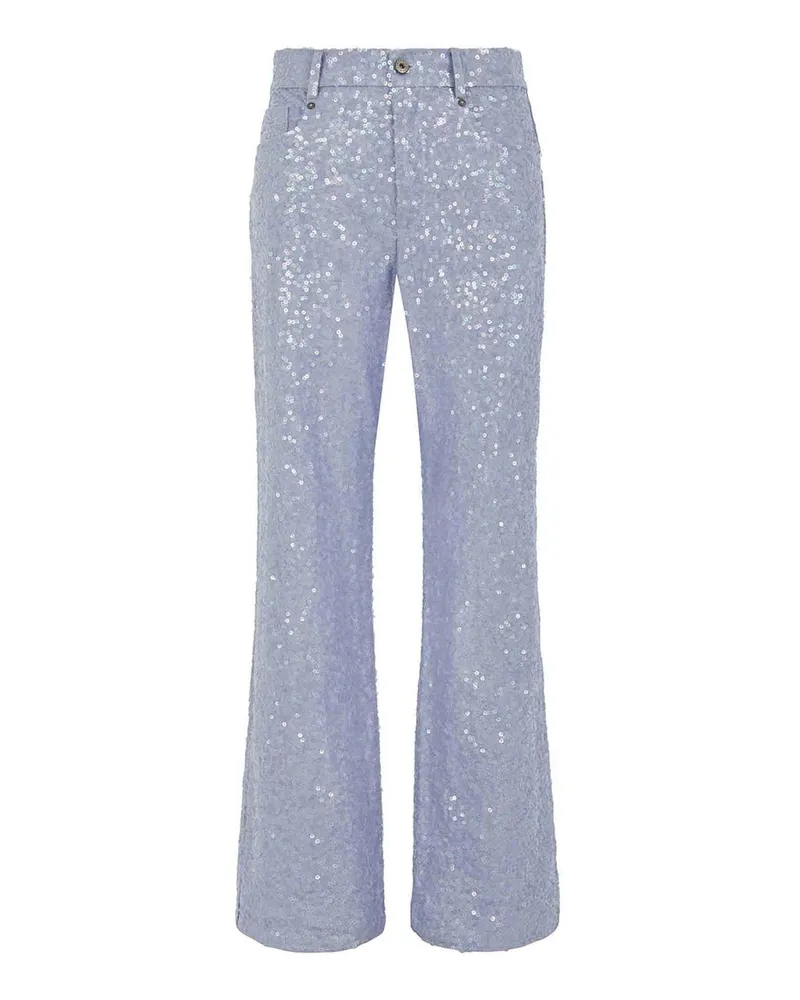 P.A.R.O.S.H. P. A.R. O H. Bootcut Jeans - Blau Blau