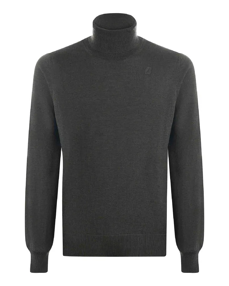 K-Way Rollkragenpullover - Dunkelgrün Dunkelgrün