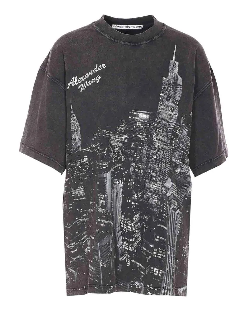 Alexander Wang T-Shirt - Schwarz Schwarz