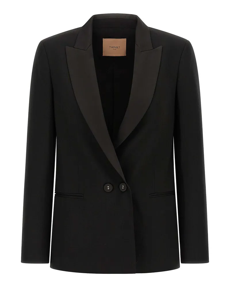 Twin-Set Blazer - Schwarz Schwarz