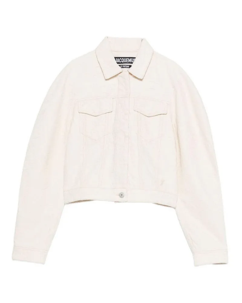 Jacquemus Jeansjacke - Weiß Weiß