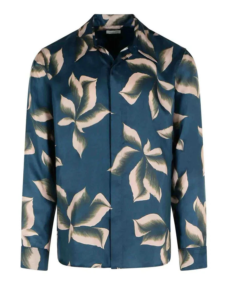 Dries van Noten Hemd - Dunkelblau Dunkelblau