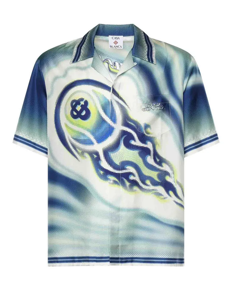 Casablanca Paris Hemd - Blau Blau