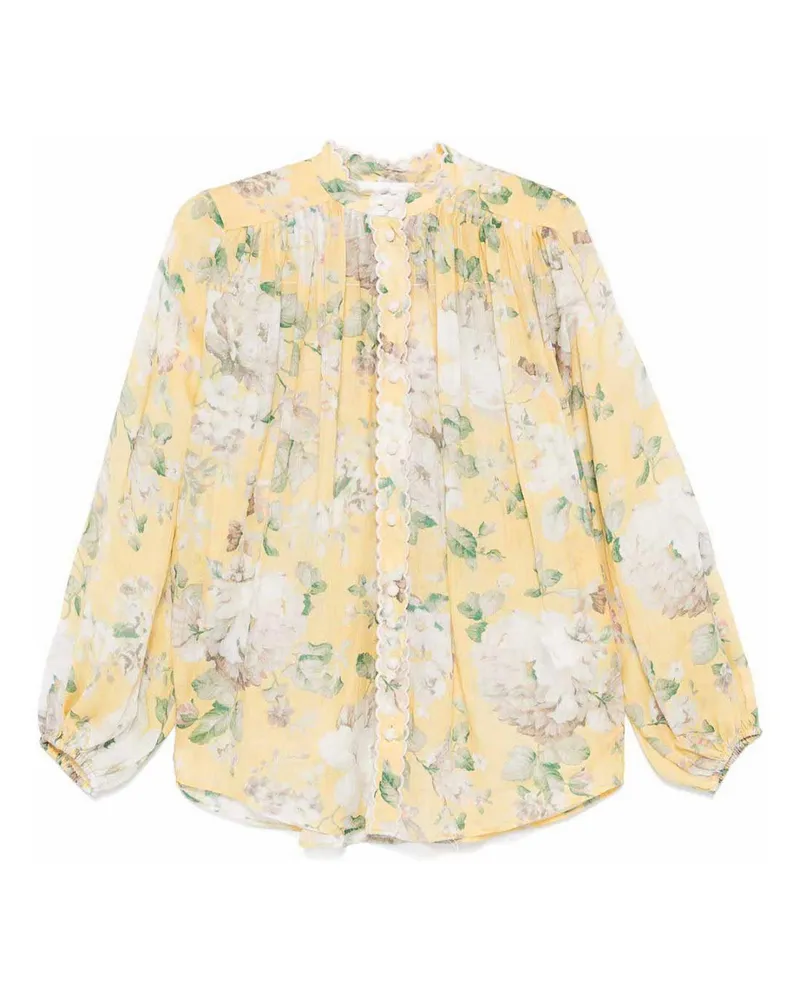 Zimmermann Bluse - Gelb Gelb