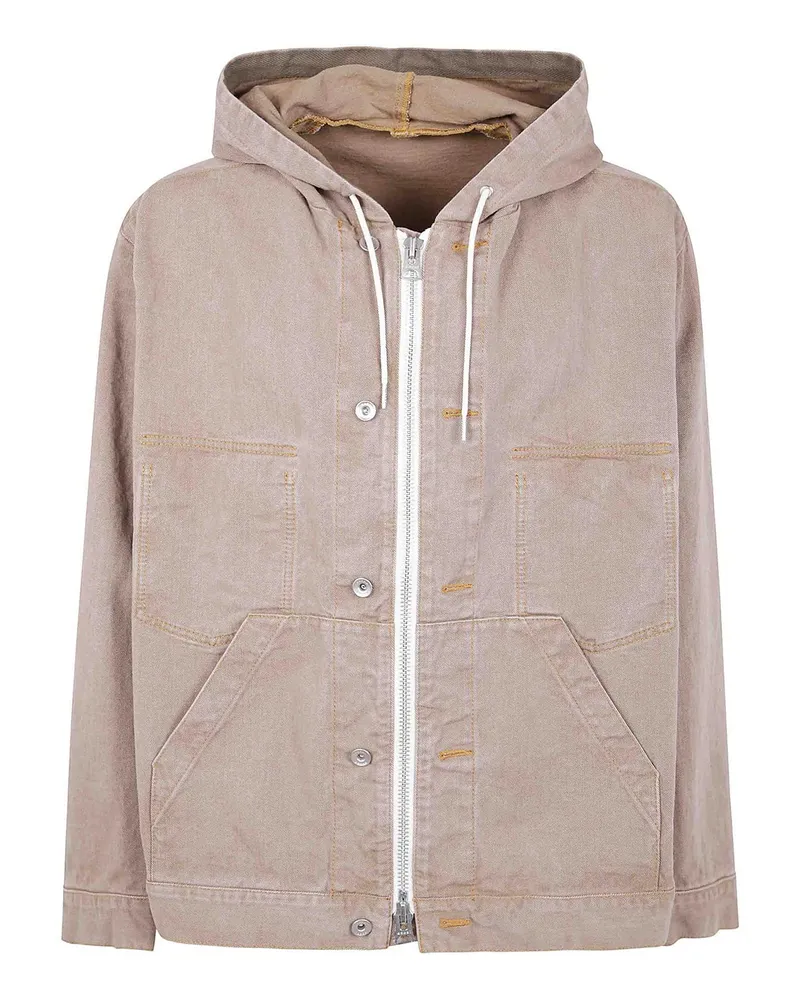 Sacai Sweatshirt - Nude Nude