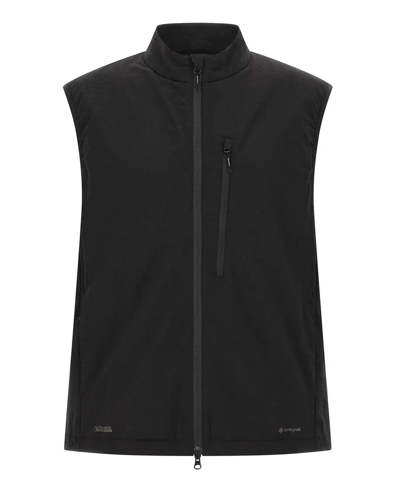 Snow Peak Weste - Schwarz Schwarz