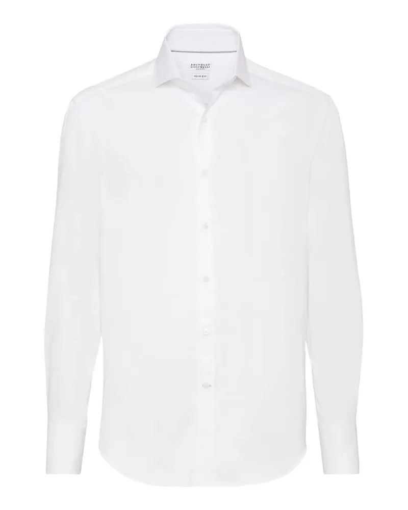 Brunello Cucinelli Hemd - Weiß Weiß