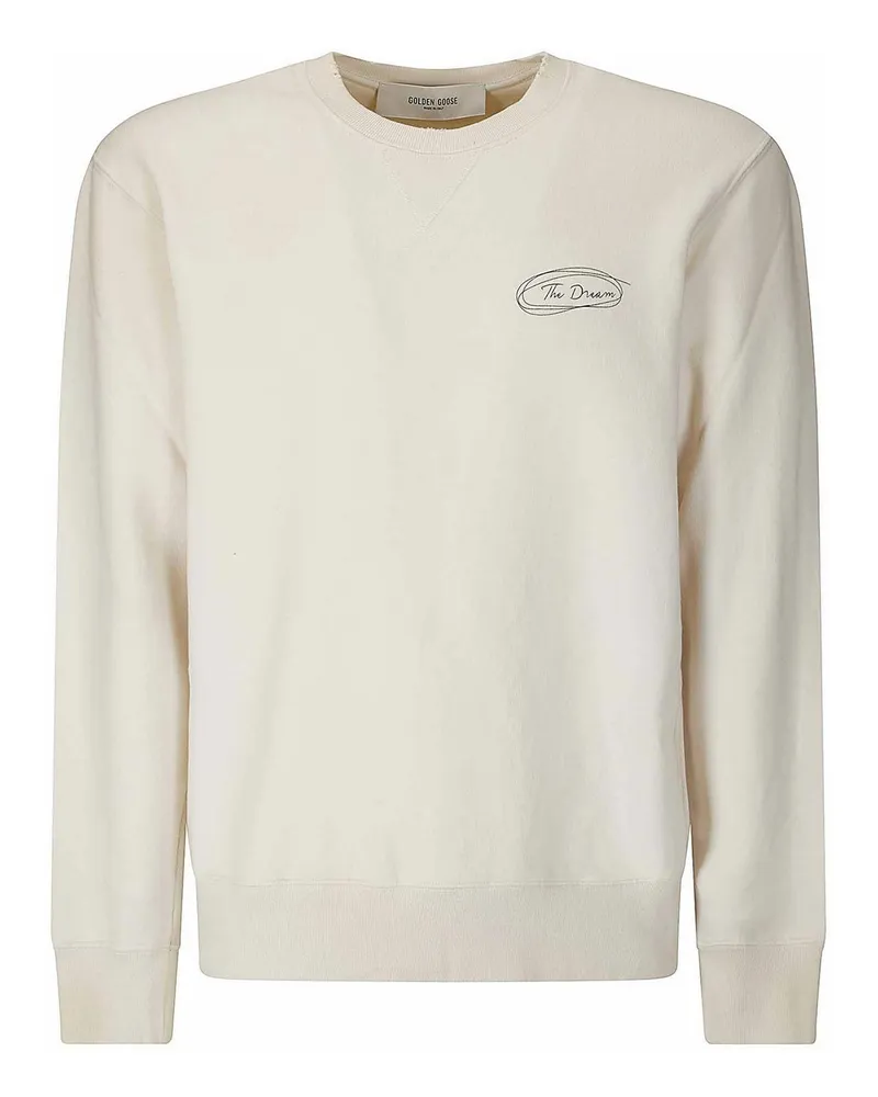 Golden Goose Rundhalspullover - Weiß Weiß