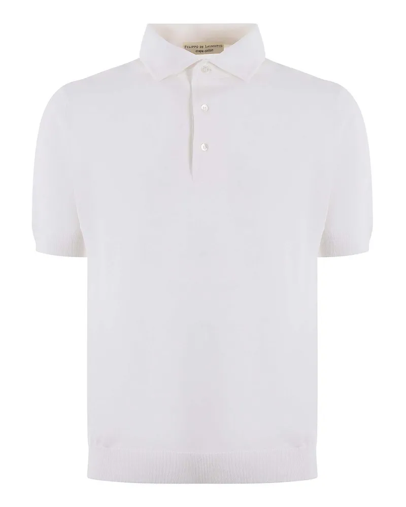 Filippo de Laurentiis Poloshirt - Weiß Weiß