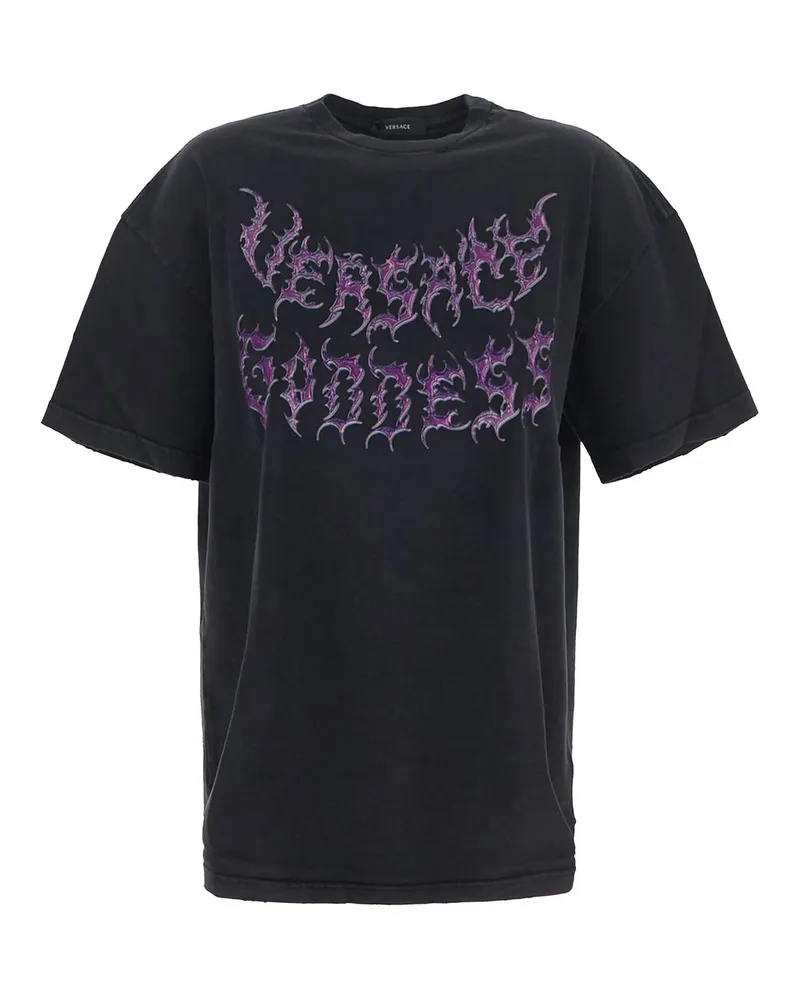 Versace T-Shirt - Schwarz Schwarz