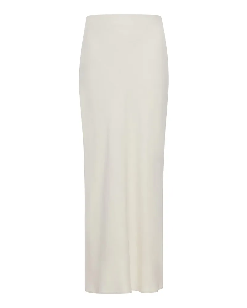 Brunello Cucinelli Midirock - Weiß Weiß