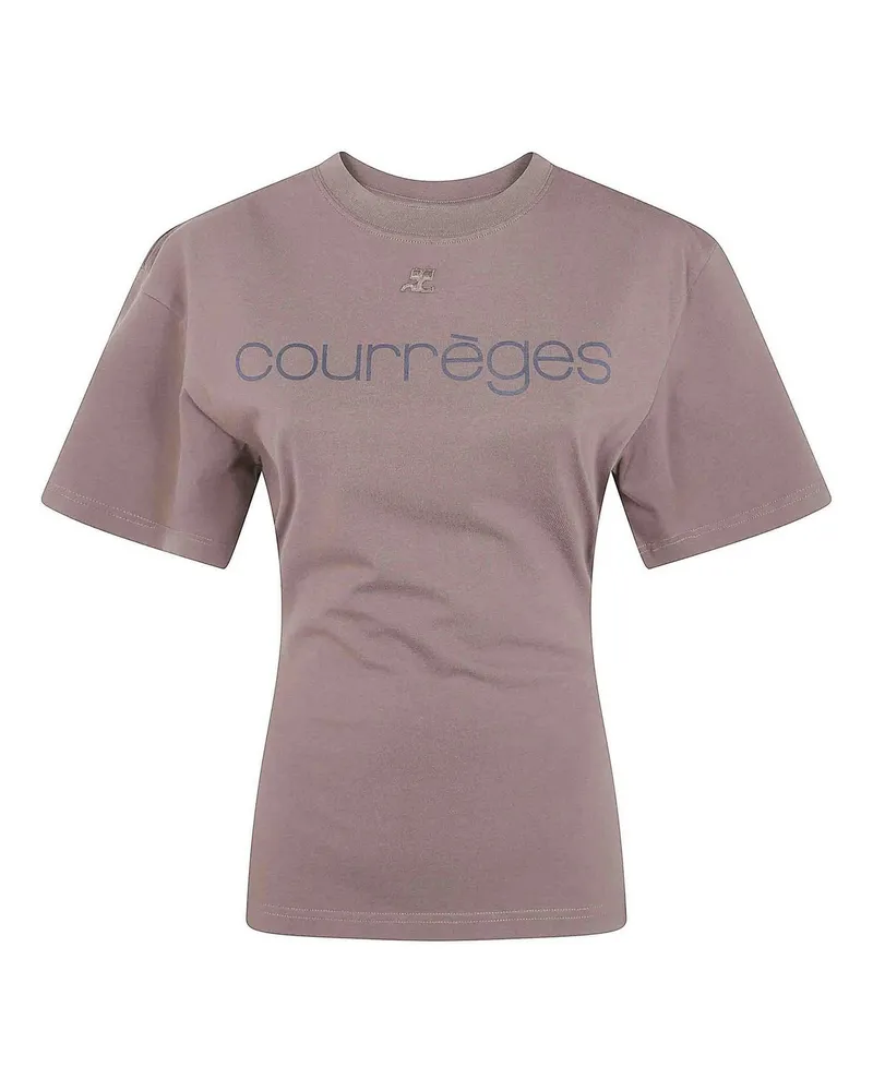 Courrèges T-Shirt - Braun Braun
