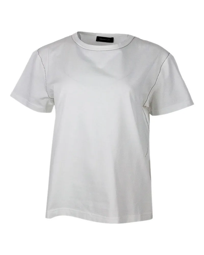 Fabiana Filippi T-Shirt - Weiß Weiß