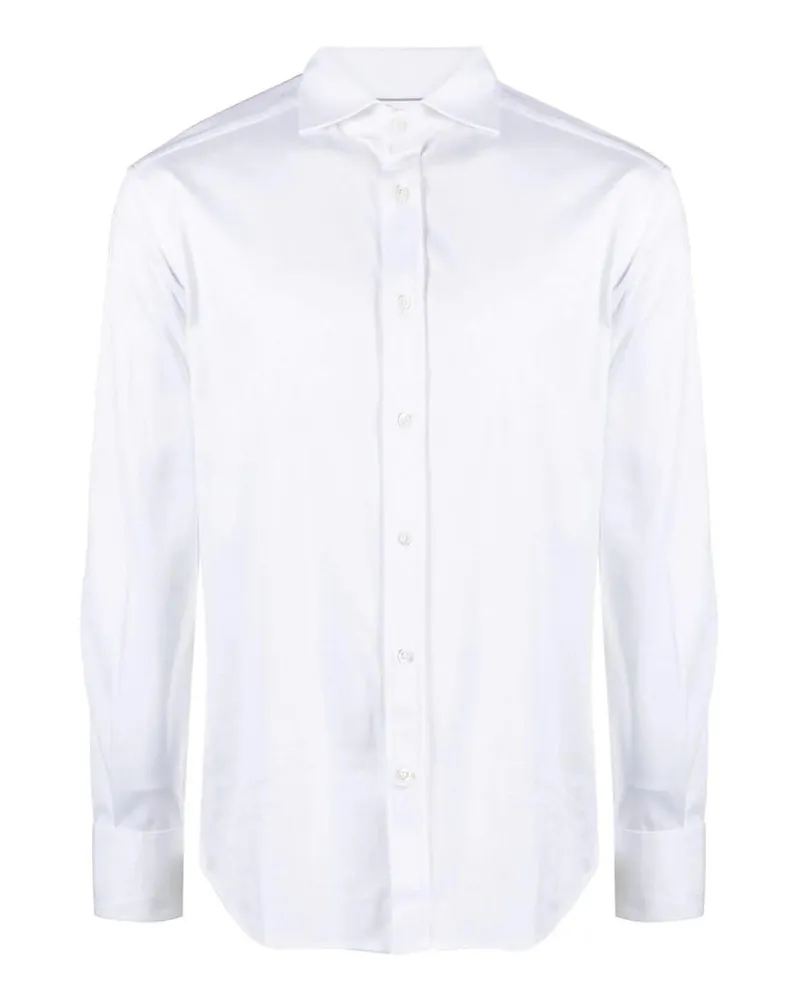 Brunello Cucinelli Hemd - Weiß Weiß