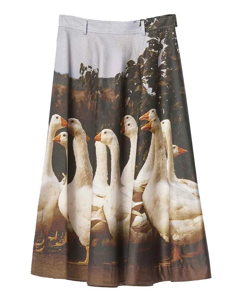 Moschino Langer Rock - Bunt Bunt