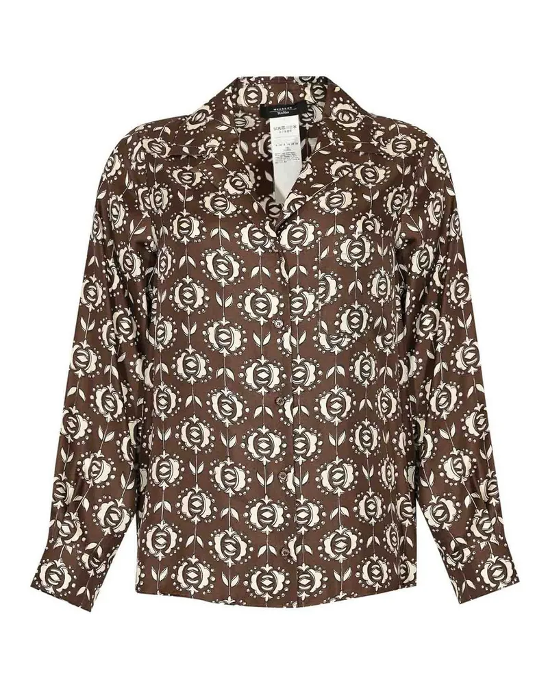 Max Mara Hemd - Braun Braun
