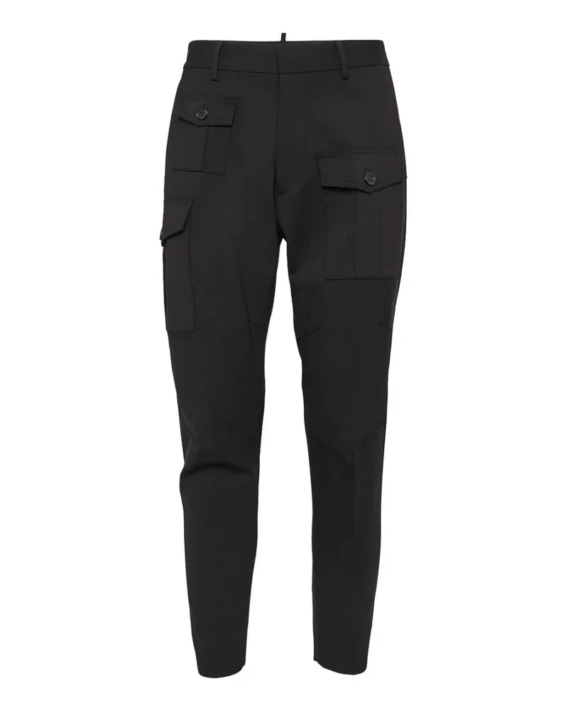 Dsquared2 Casual Hose - Schwarz Schwarz