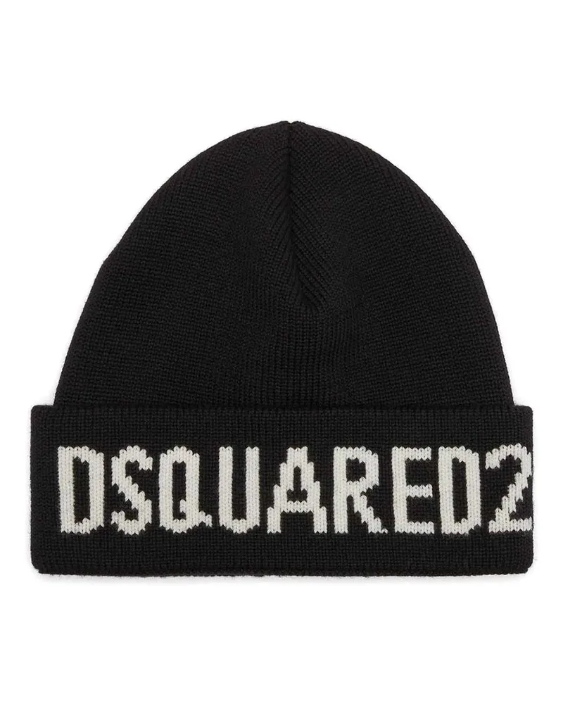 Dsquared2 Hut - Schwarz Schwarz