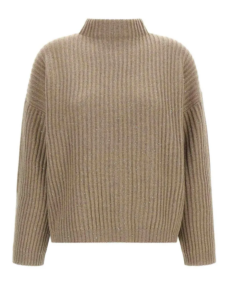 Brunello Cucinelli Rundhalspullover - Beige Beige