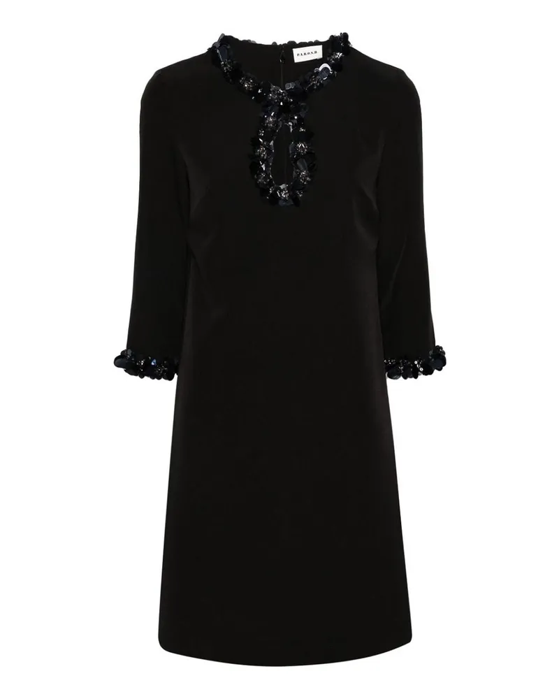P.A.R.O.S.H. P. A.R. O.S. H. Kurzes Kleid - Schwarz Schwarz