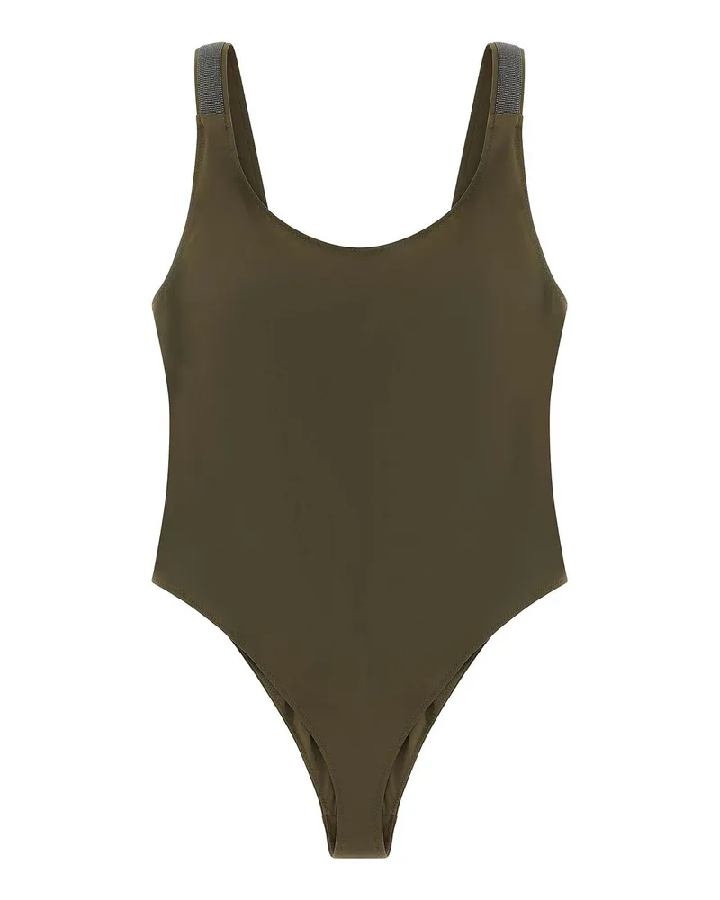 Brunello Cucinelli Badeanzug - Grün Grün