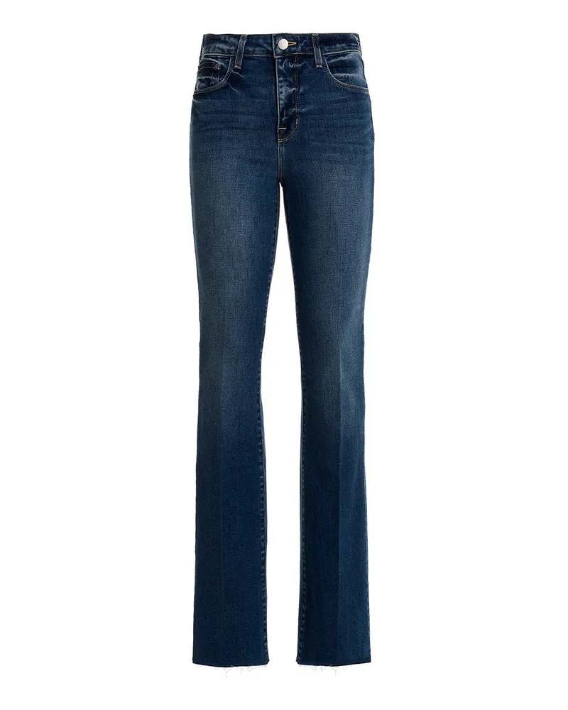 L'Agence Straight Leg Jeans - Blau Blau