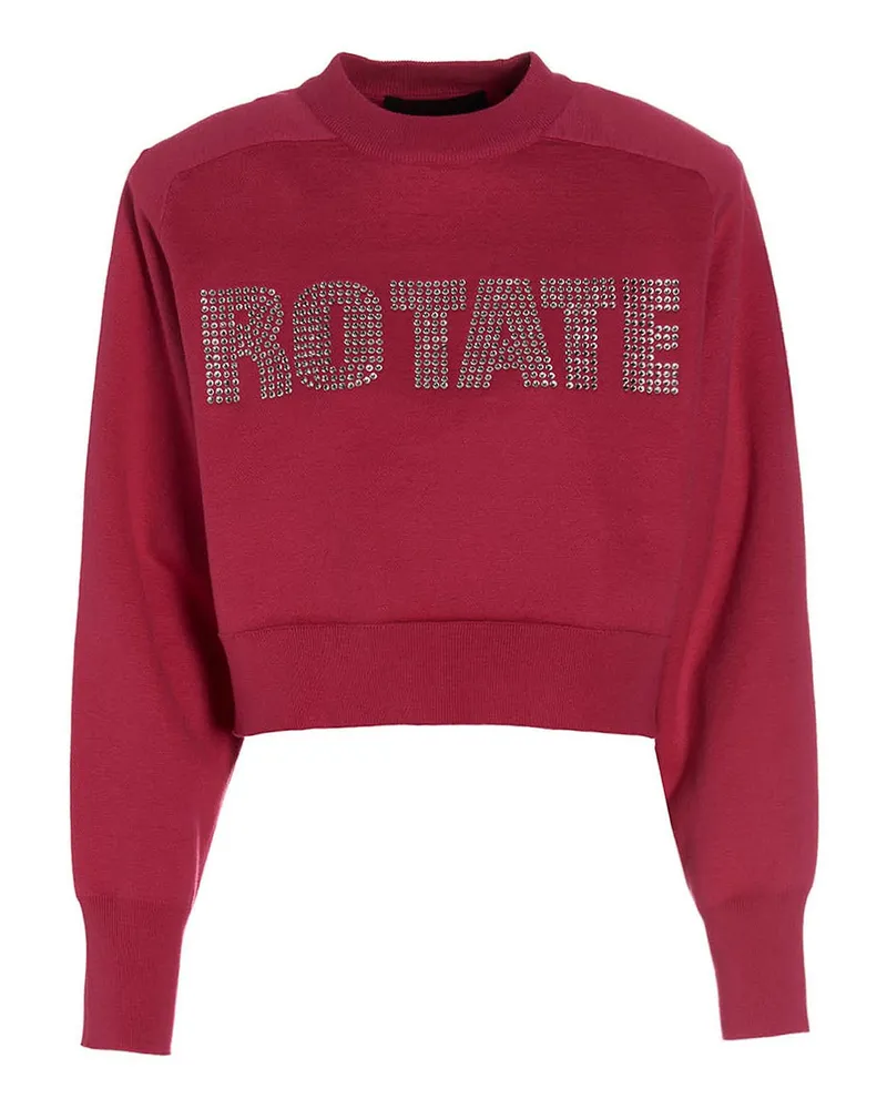 ROTATE Birger Christensen Sweatshirt - Fuchsia Fuchsia