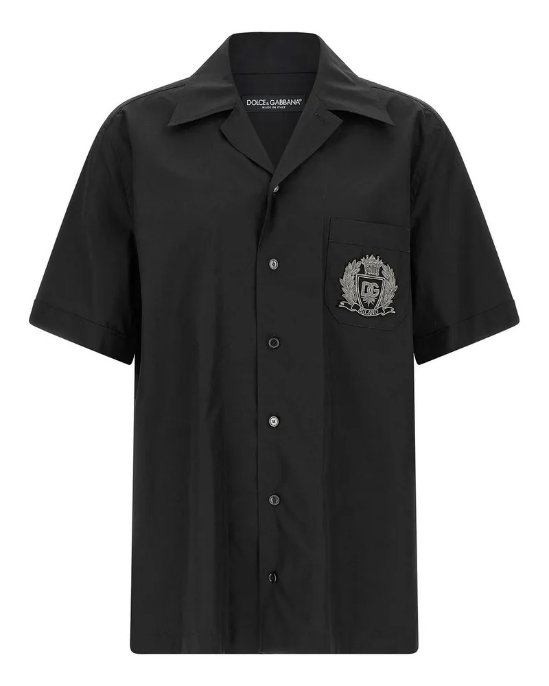 Dolce & Gabbana Hemd - Schwarz Schwarz