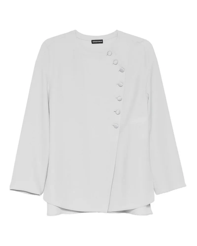Emporio Armani Hemd - Hellgrau Hellgrau
