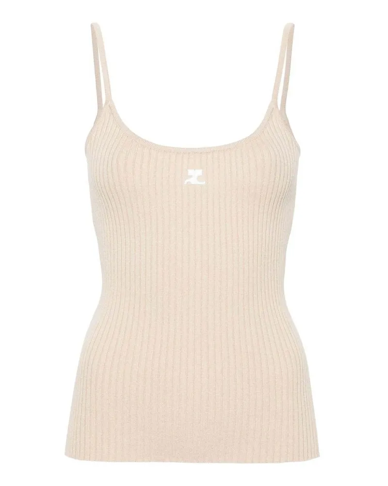 Courrèges Top - Beige Beige