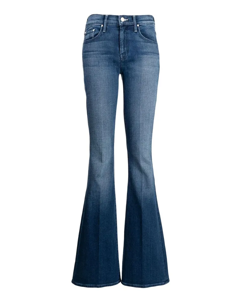 Mother Straight Leg Jeans - Blau Blau