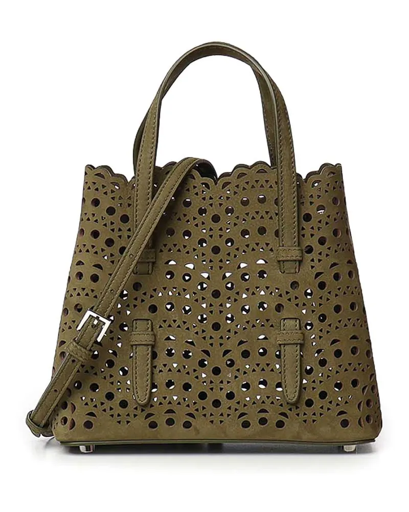 Alaïa Schultertasche - Hellbraun Hellbraun