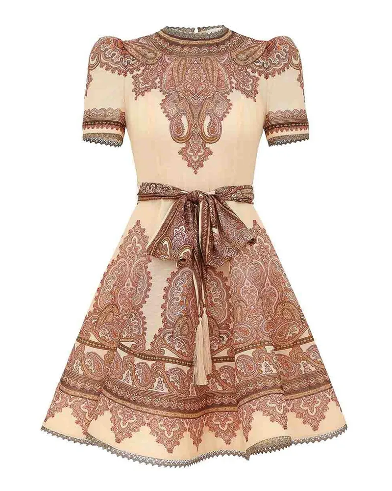 Zimmermann Kurzes Kleid - Nude Nude