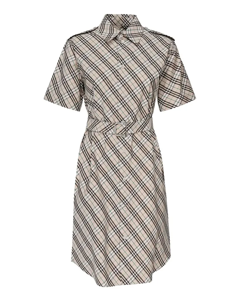 Burberry Knielanges Kleid - Beige Beige
