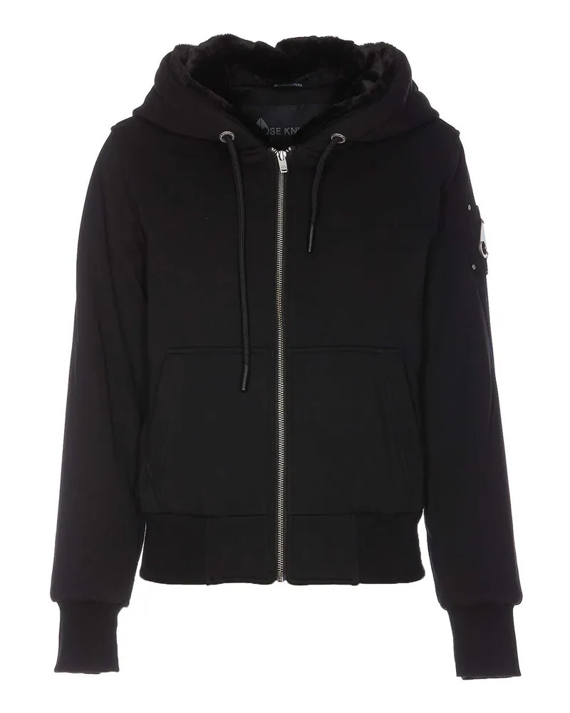 Moose Knuckles Sweatshirt - Schwarz Schwarz