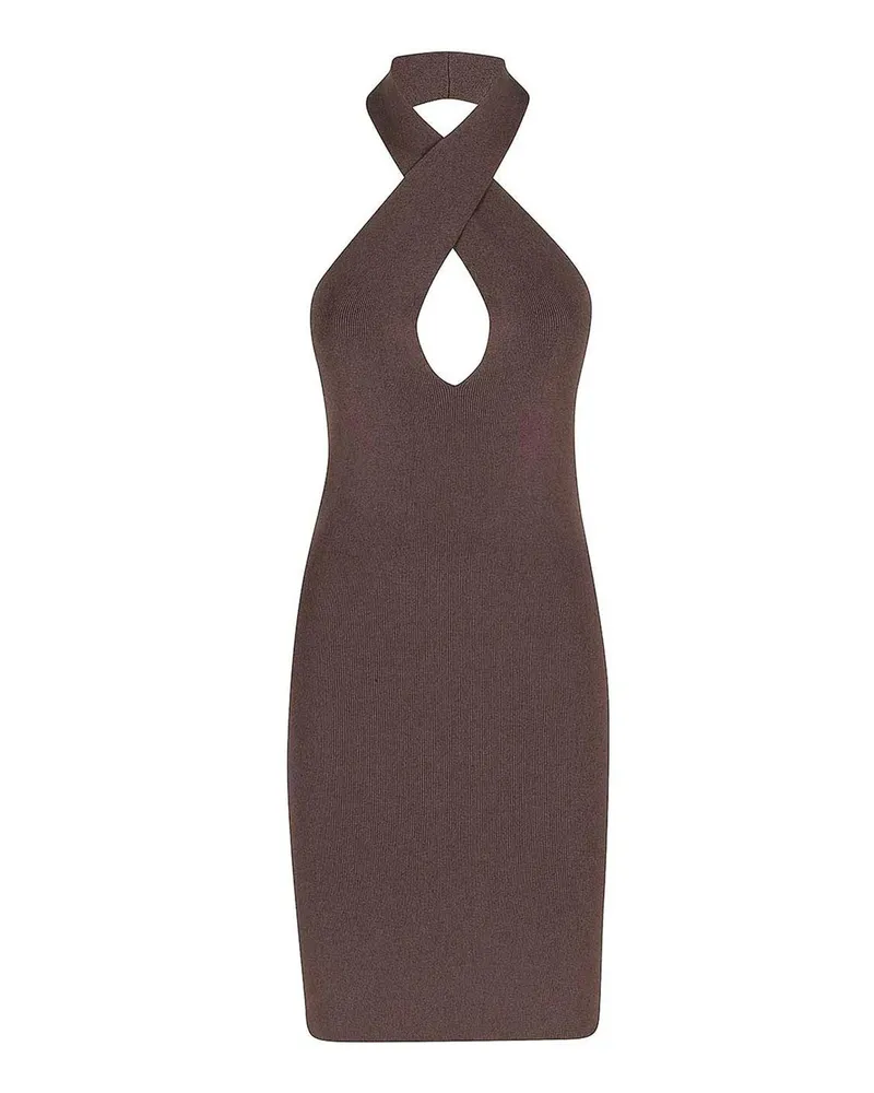 Federica Tosi Kurzes Kleid - Braun Braun