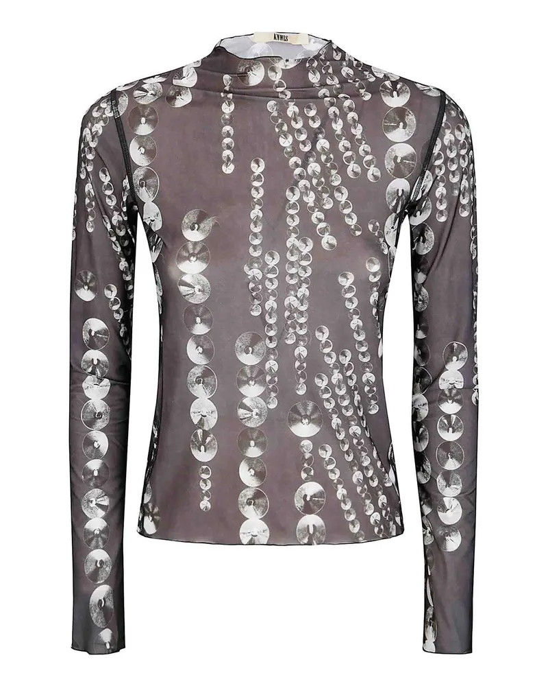 Charlotte Knowles Top - Schwarz Schwarz