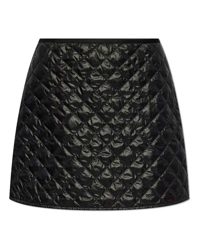 Moncler Schwarzer Stepprock Schwarz