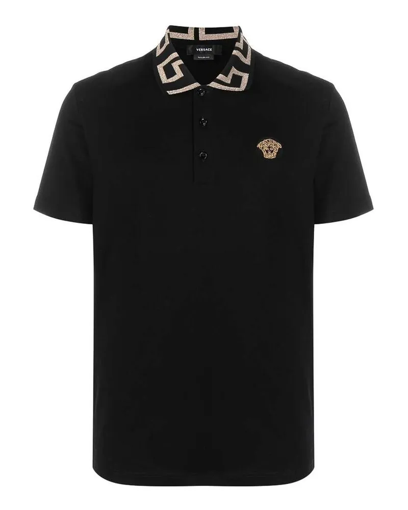 Versace Poloshirt - Schwarz Schwarz