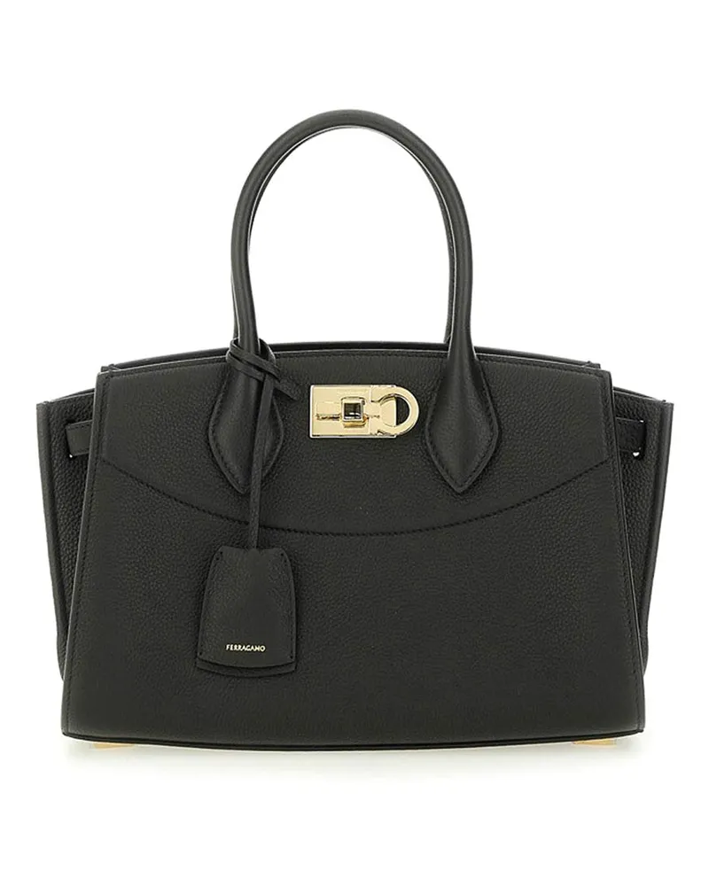 Ferragamo Shopper - Schwarz Schwarz