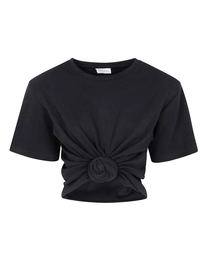 Magda Butrym T-Shirt - Schwarz Schwarz