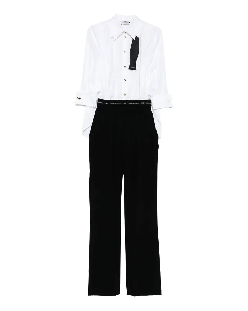 Elisabetta Franchi Jumpsuit - Weiß Weiß