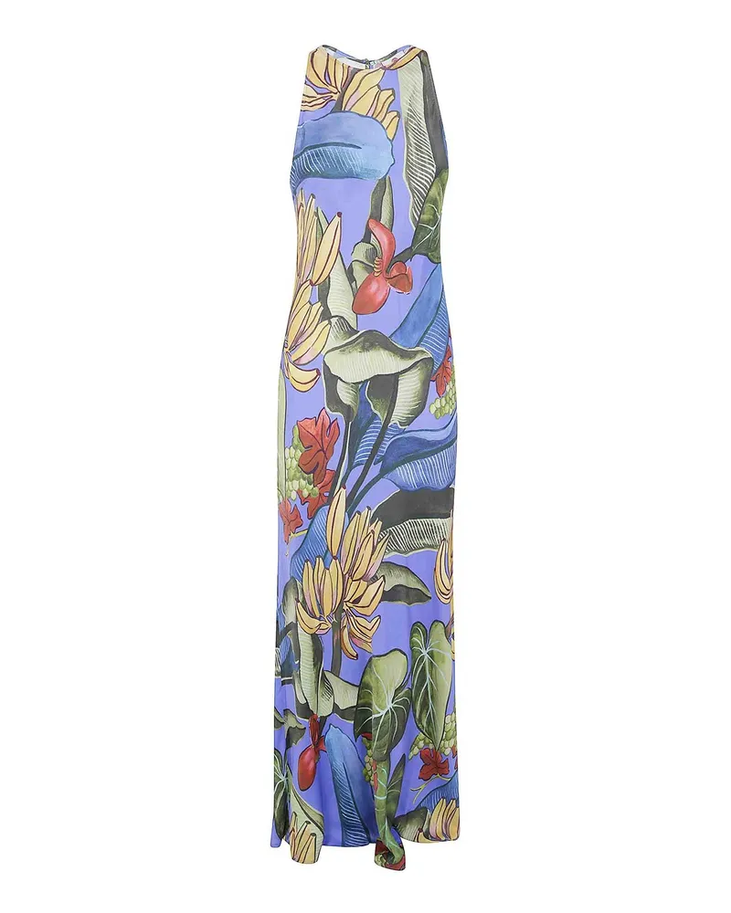 FARM Rio Maxikleid - Blau Blau