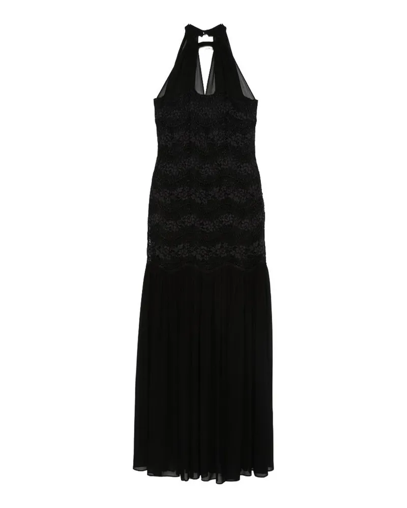 Twin-Set Maxikleid - Schwarz Schwarz