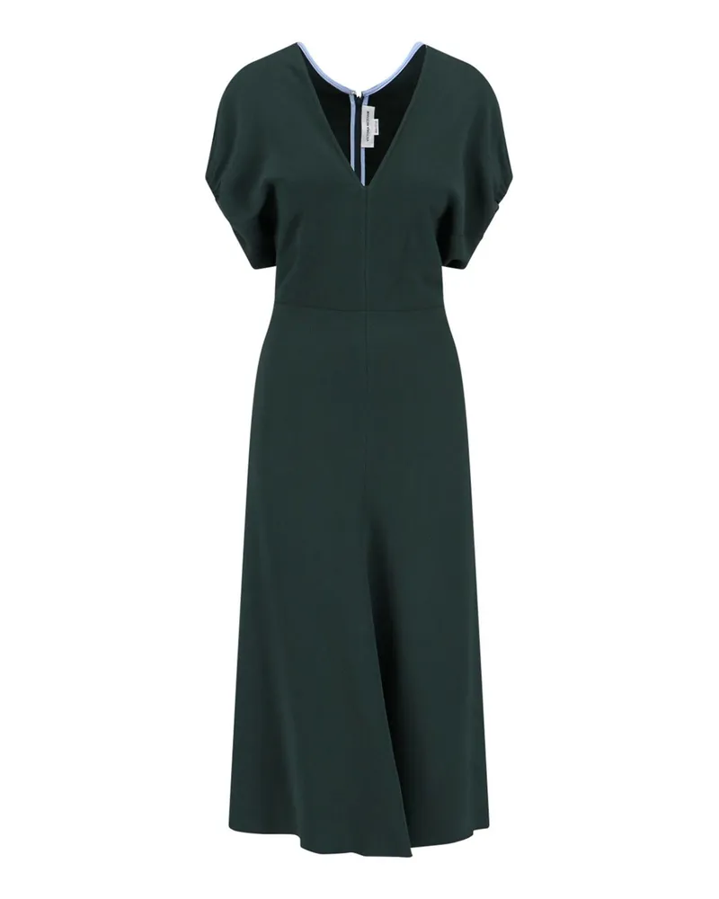 Victoria Beckham Knielanges Kleid - Grün Grün