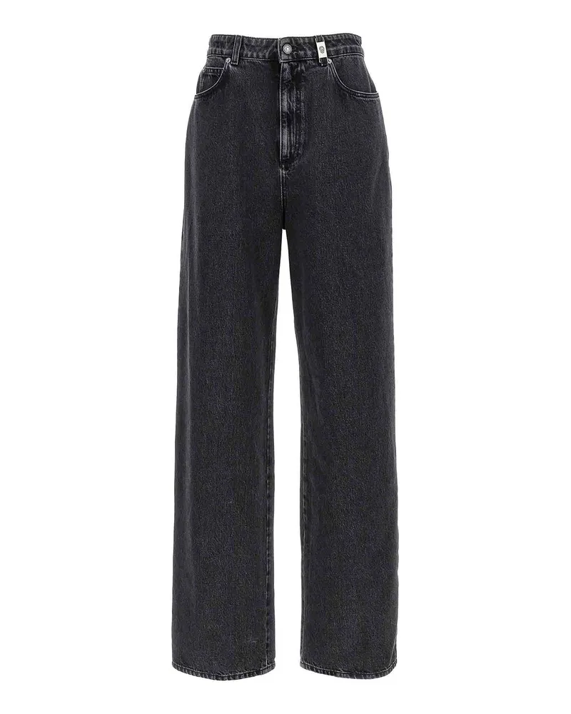 Alexander McQueen Bootcut Jeans - Schwarz Schwarz