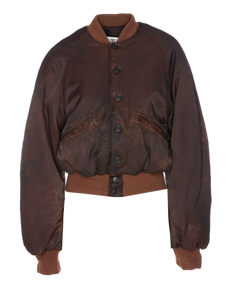 Maison Margiela Bomberjacke - Braun Braun
