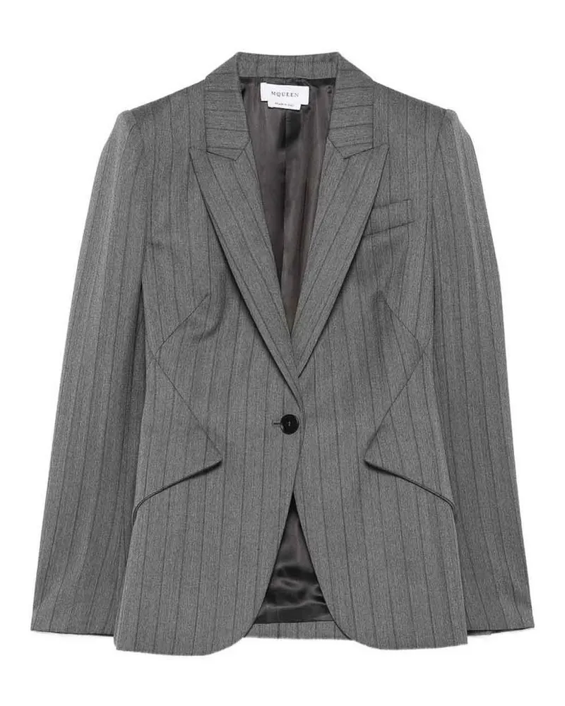 Alexander McQueen Blazer - Grau Grau